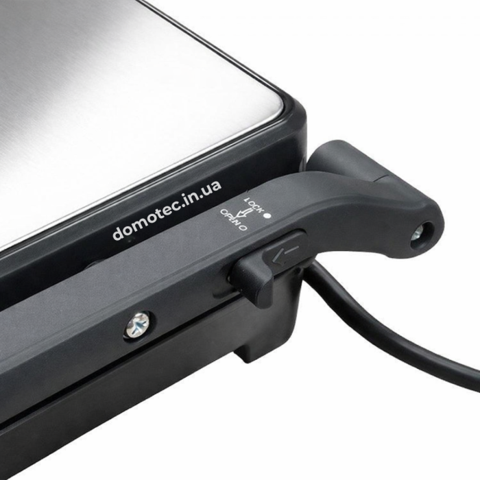 Гриль електричний контактний Domotec MS-240 1000Вт