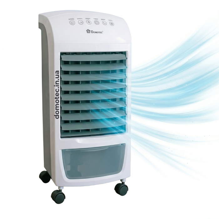 Портативний кондиціонер DOMOTEC Air Cooler MS-1628 напільний охолоджувач повітря