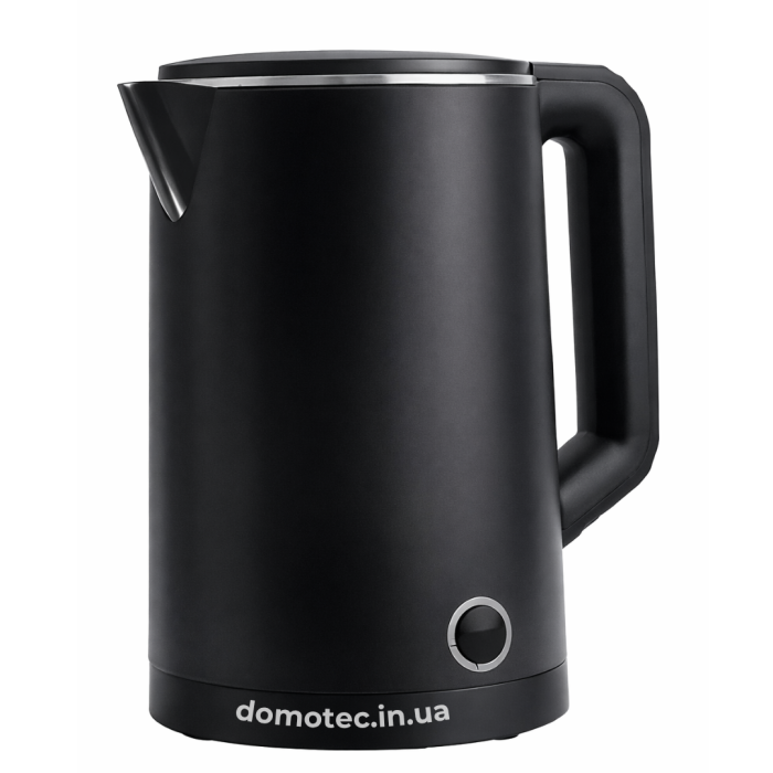 Електрочайник Domotec MS-5028 1.8л 1500Вт Чорний