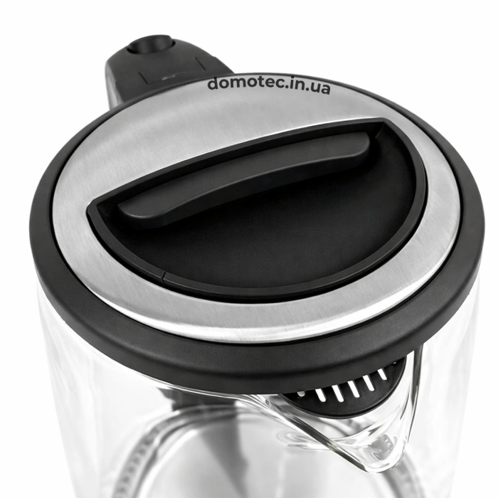 Електрочайник скляний Domotec R-7943 1.7л 1500Вт