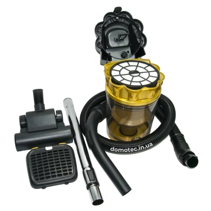 Пилосос Domotec MS-4408 3600Вт Turbo Brush Жовтий