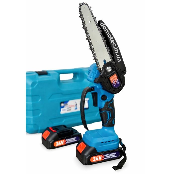 Акумуляторна ланцюгова пилка CHAIN SAW 6'' Domotec 68V 8Ah
