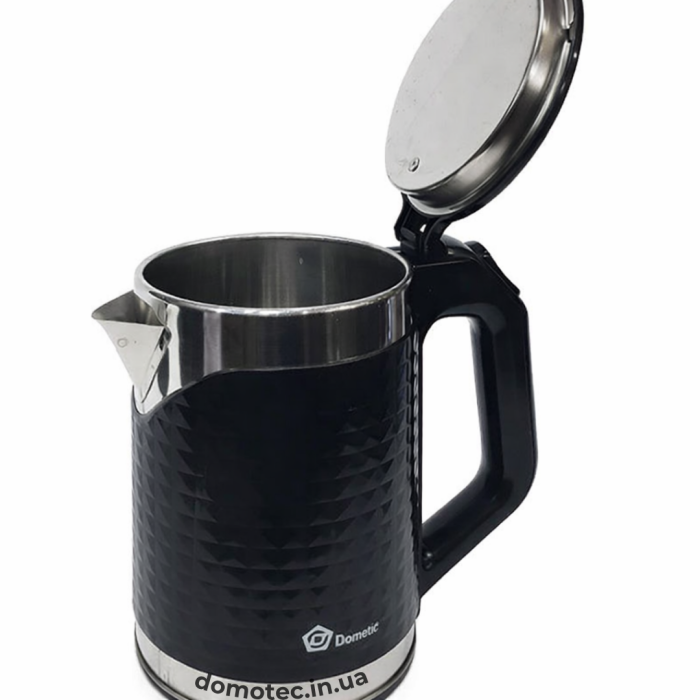Електричний чайник Domotec MS-5027 2.2 л 2000Вт Чорний