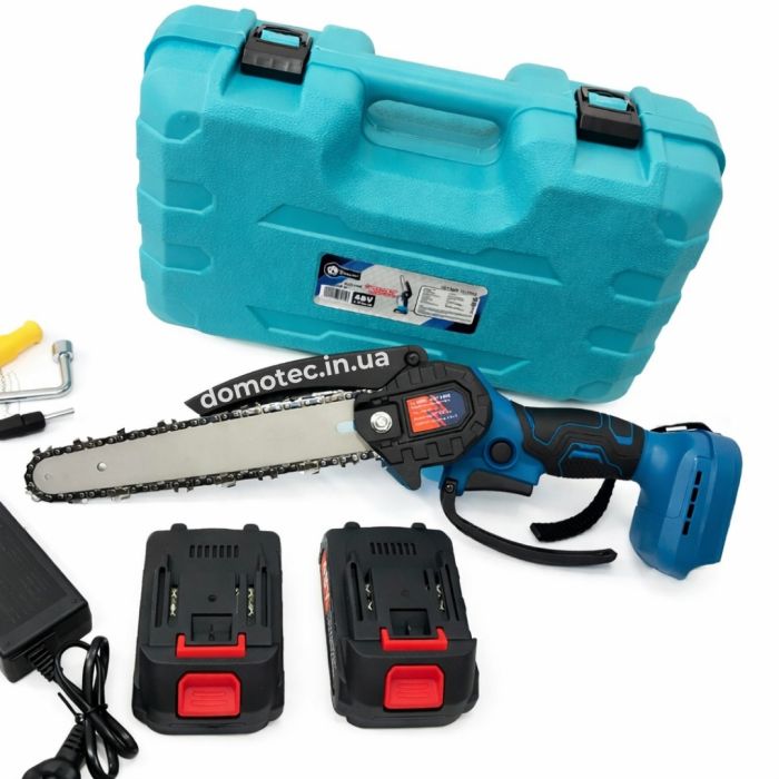 Акумуляторна ланцюгова пилка CHAIN SAW 6'' Domotec 68V 8Ah