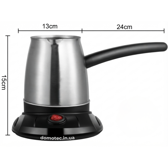 Електротурка кавоварка Domotec MS-R-150 500мл 1300Вт