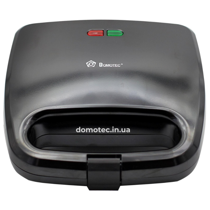 Сендвічниця бутербродниця Domotec MS-7777 750Вт Чорна