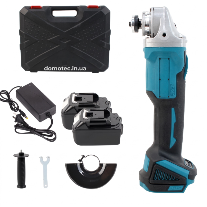 Акумуляторна болгарка Domotec 125mm 48V