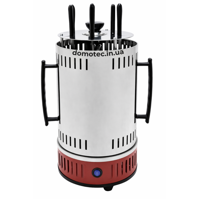 Електрошашличниця Domotec MS-7783 1000Вт Червона