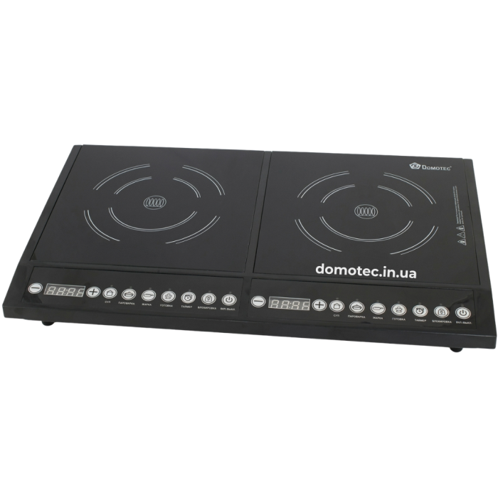 Плита індукційна Domotec MS-5862 2 конфорки 4000Вт