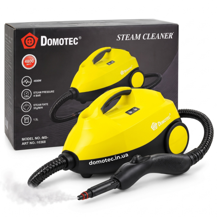 Пароочисник з насадками Domotec MS-5356 4800Вт