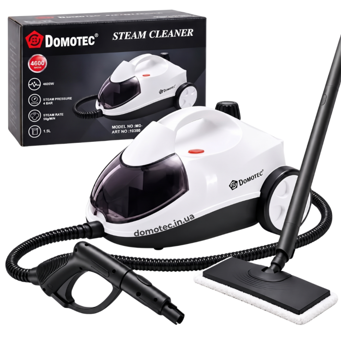 Пароочисник з насадками Domotec MS-5355 4600Вт