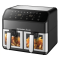Аерофритюрниця Domotec MS-3226 4800 Вт 13 л 2 відділення