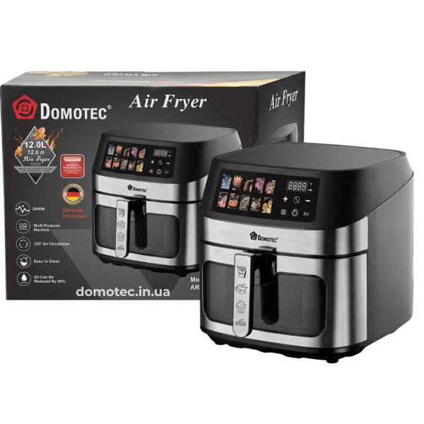Аерофритюрниця Domotec MS-3222 2800Вт 12л