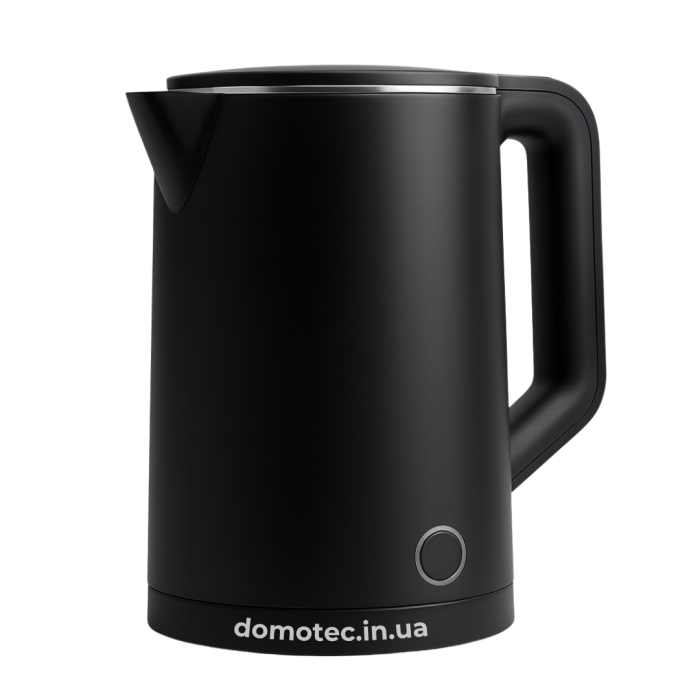 Електрочайник Domotec MS-5028 1.8л 1500Вт Чорний