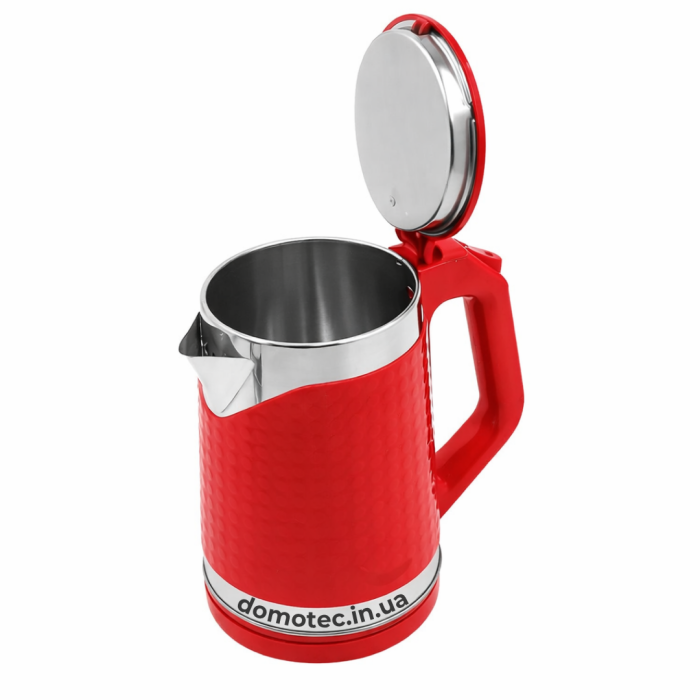 Електричний чайник Domotec MS-5027 2.2 л 2000Вт Червоний