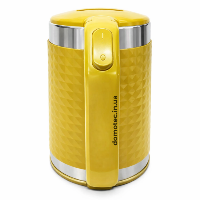 Електричний чайник Domotec MS-5027 2.2 л 2000Вт Жовтий