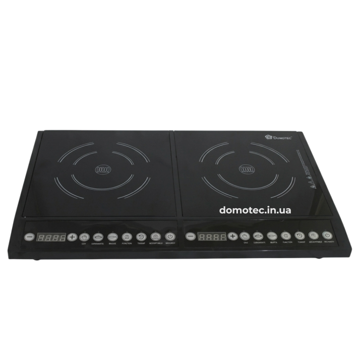 Плита індукційна Domotec MS-5862 2 конфорки 4000Вт