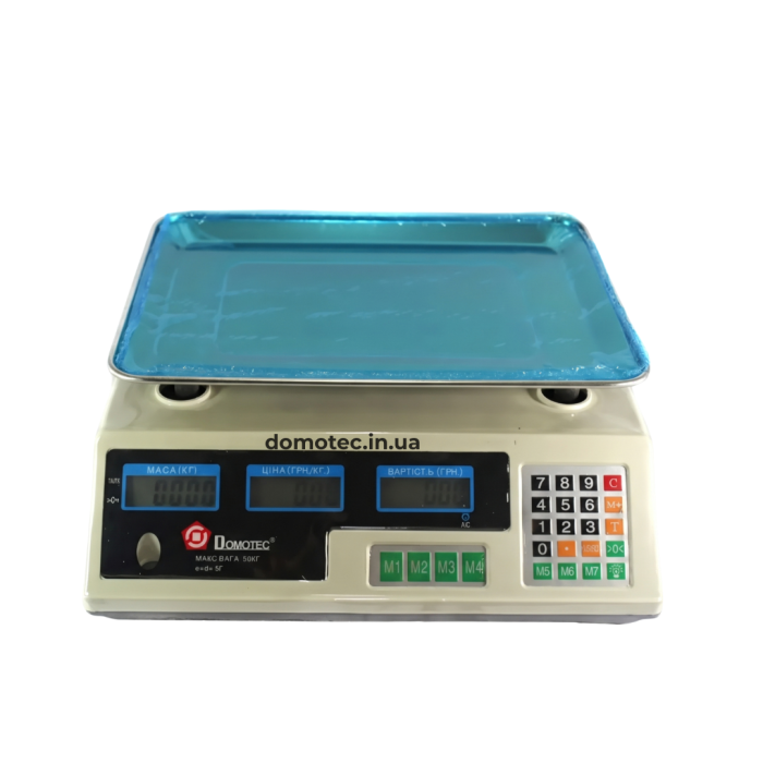 Ваги торговельні Domotec MS-228 до 50кг