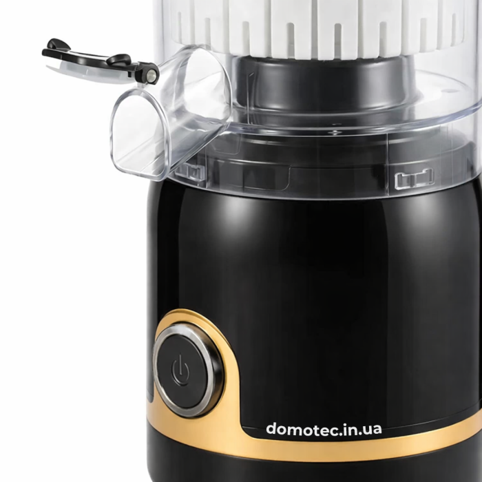 Портативний соковитискач блендер Domotec MS-613 250мл з акумулятором Чорний