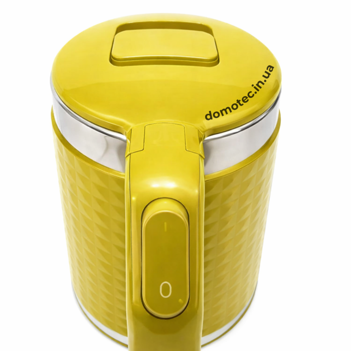 Електричний чайник Domotec MS-5027 2.2 л 2000Вт Жовтий