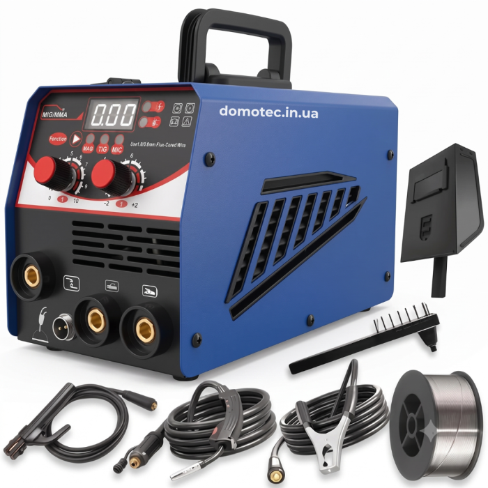 Зварювальний апарат Domotec MIG-400 21.9kVA MIG, TIG, MMA