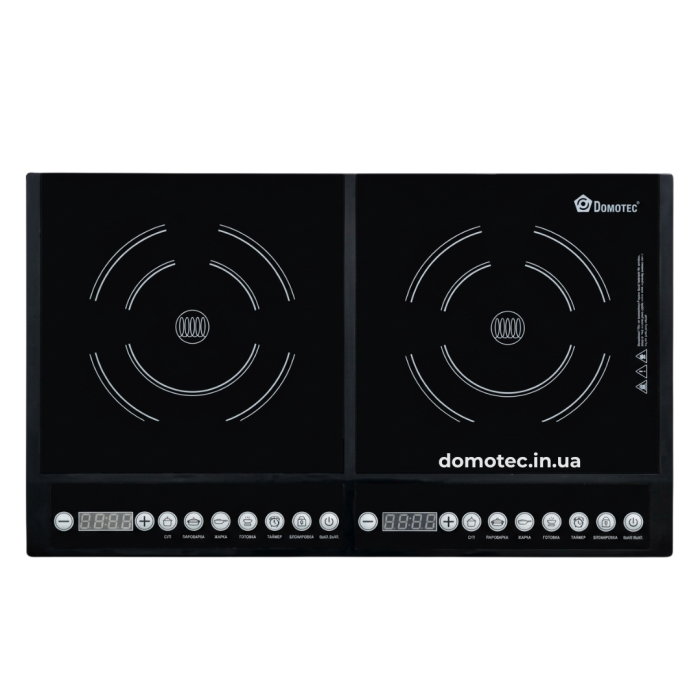 Плита індукційна Domotec MS-5862 2 конфорки 4000Вт