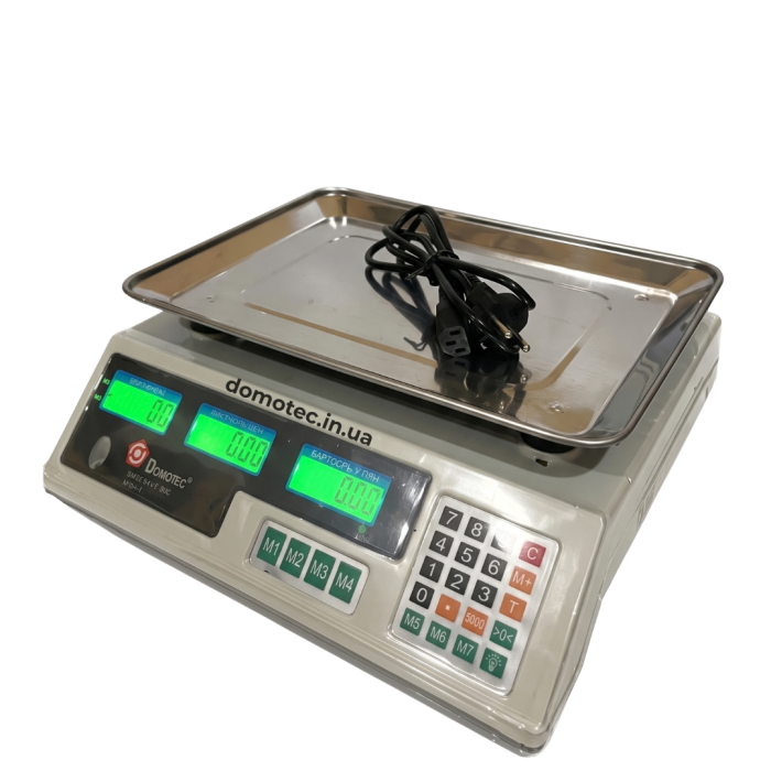 Ваги торговельні Domotec MS-228 до 50кг
