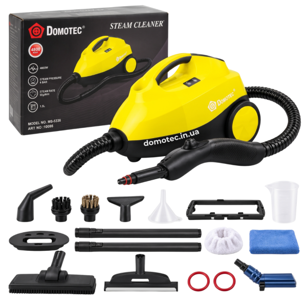 Пароочисник з насадками Domotec MS-5356 4800Вт
