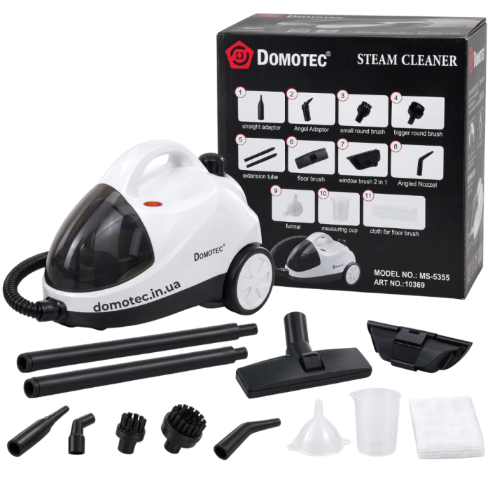 Пароочисник з насадками Domotec MS-5355 4600Вт