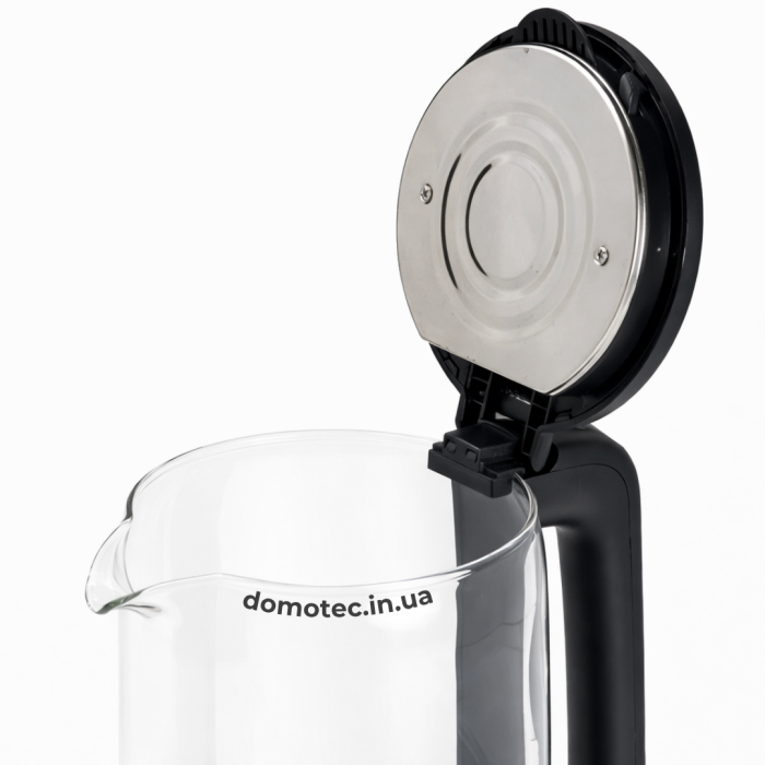 Електрочайник скляний Domotec R-7943 1.7л 1500Вт