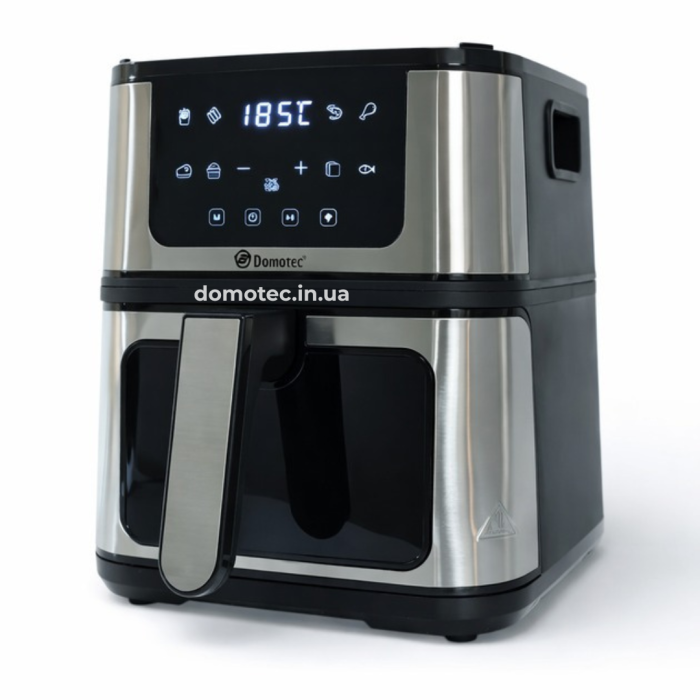 Аерофритюрниця та Електрогриль 2в1 Domotec MS-3225 7л 3800Вт