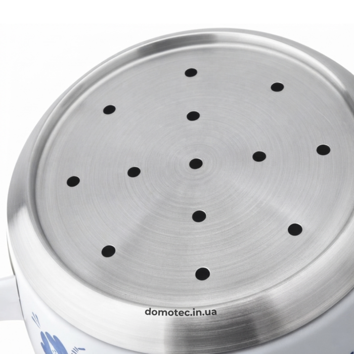 Електричний самовар 2в1 з фарфоровим заварником Domotec R-7118W 3.5л