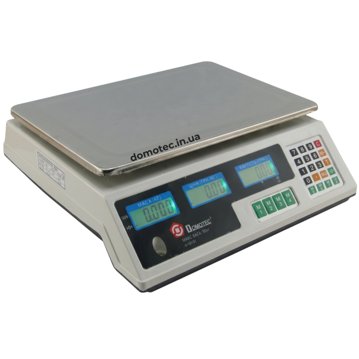 Ваги торговельні Domotec MS-228 до 50кг