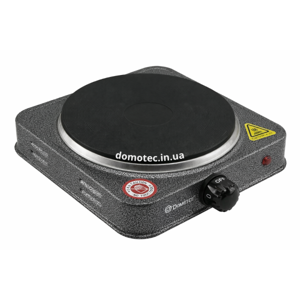 Плита електрична Domotec MS-5811 1 конфорка 1000Вт