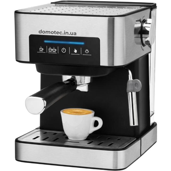 Кавомашина Domotec MS-136 1.6л 850Вт еспресо, капучино, латте