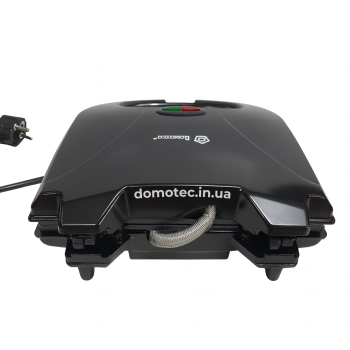 Гриль Сендвічниця DOMOTEC MS-7709 1000Вт Чорний