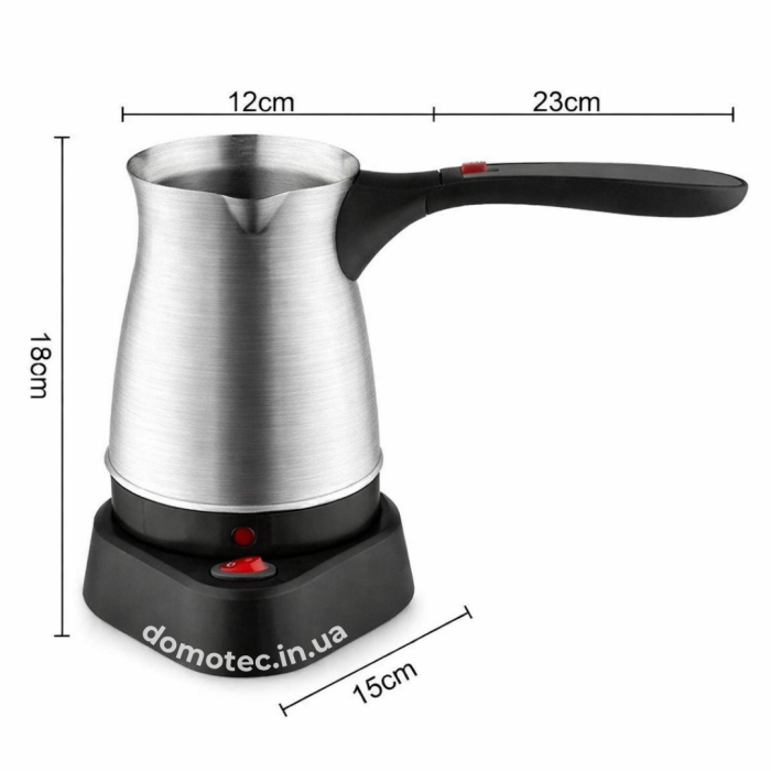 Електрична турка Domotec MS-127 0,5л 600Вт