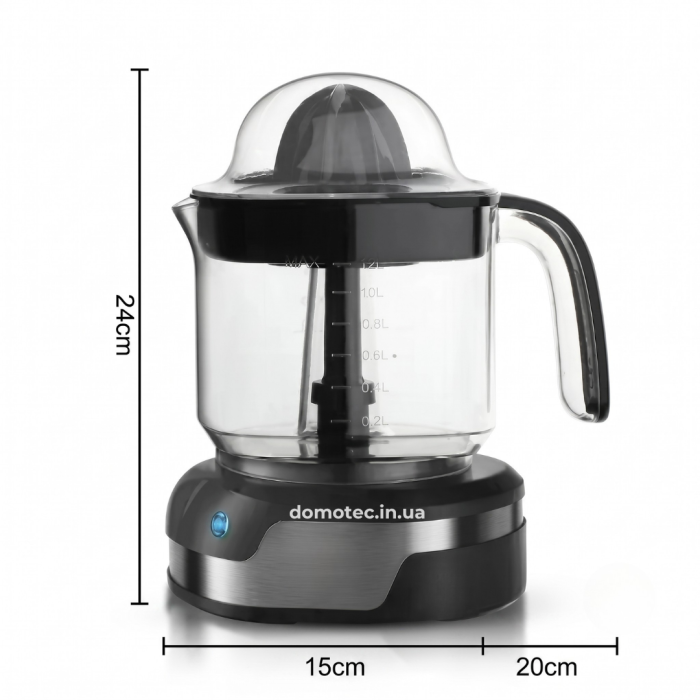 Соковитискач для цитрусових Domotec R-638