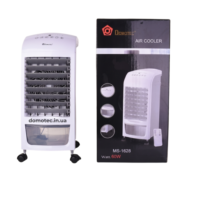 Портативний кондиціонер DOMOTEC Air Cooler MS-1628 напільний охолоджувач повітря