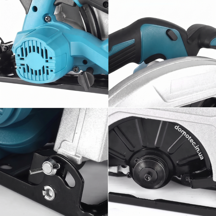 Акумуляторна циркулярна пилка Domotec 7'' 96V