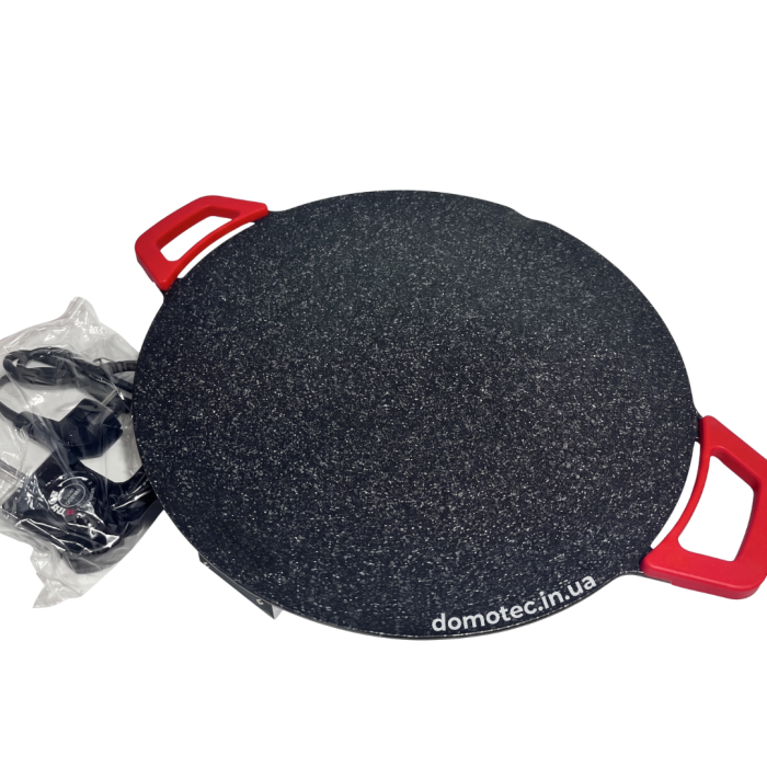 Електрогриль Domotec R-5304 36см 1800Вт з антипригарним покриттям
