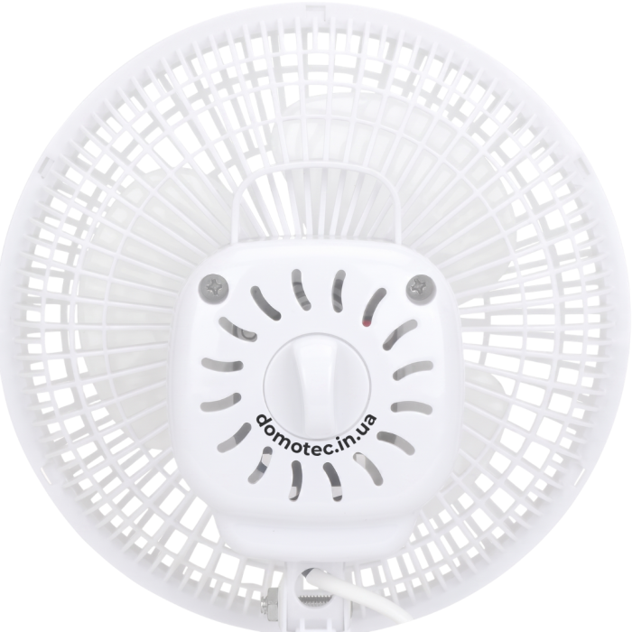 Вентилятор Domotec MS-1623 White на прищепці