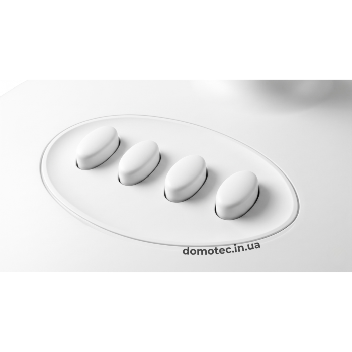 Вентилятор Domotec MS-1626 Білий настільний