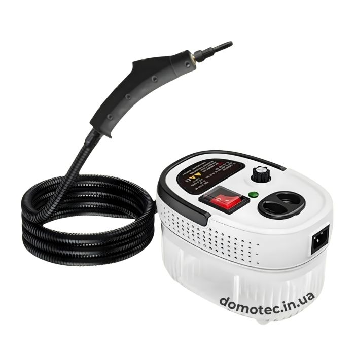 Пароочисник Domotec MS-5354 2200W для дому - Ручний відпарювач для чищення меблів, підлоги та плитки