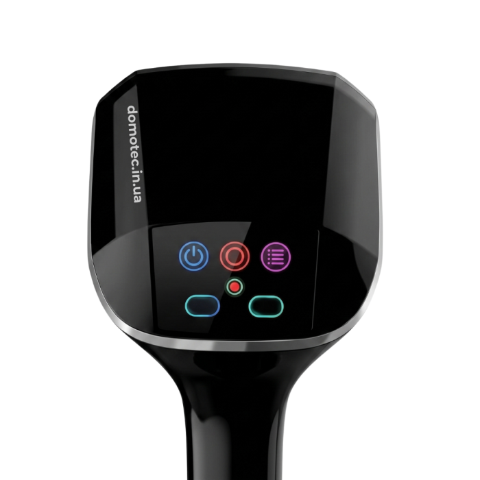 Відпарювач ручний із LED дисплеєм Domotec MS-5363 2500Вт Чорний