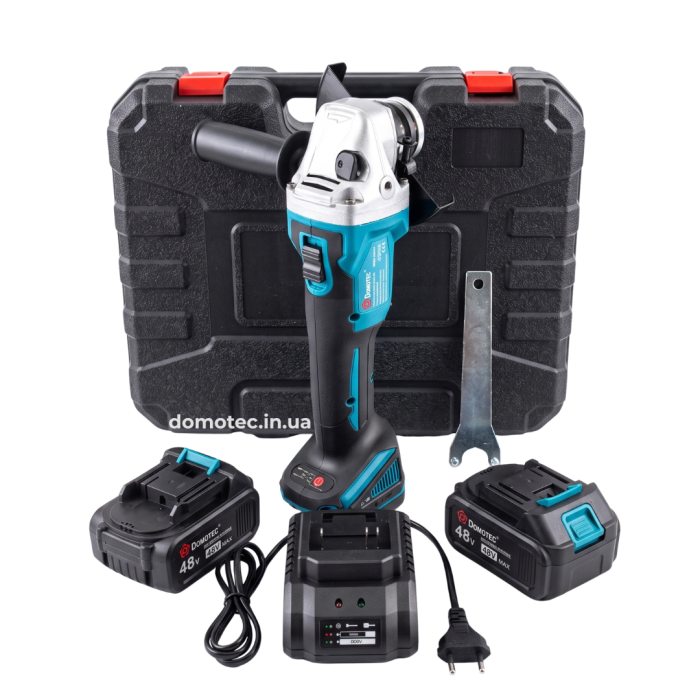 Акумуляторна болгарка Domotec 125mm 48V