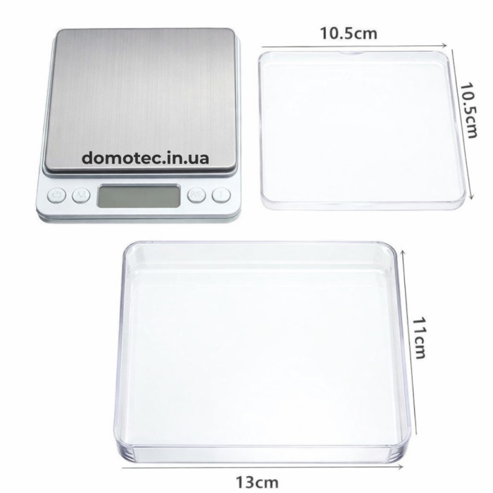 Ваги ювелірні Domotec MS-1729B BIG 500г/0.1г