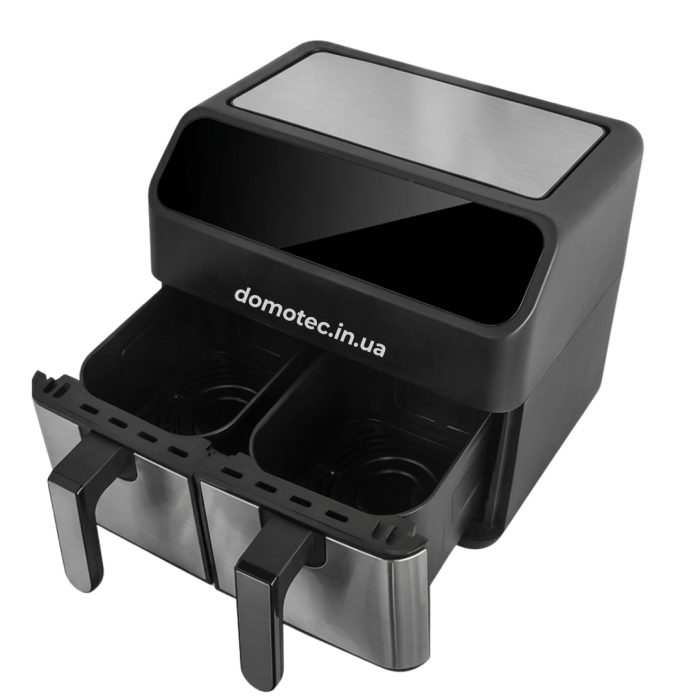 Аерофритюрниця Domotec MS-3226 4800 Вт 13 л 2 відділення