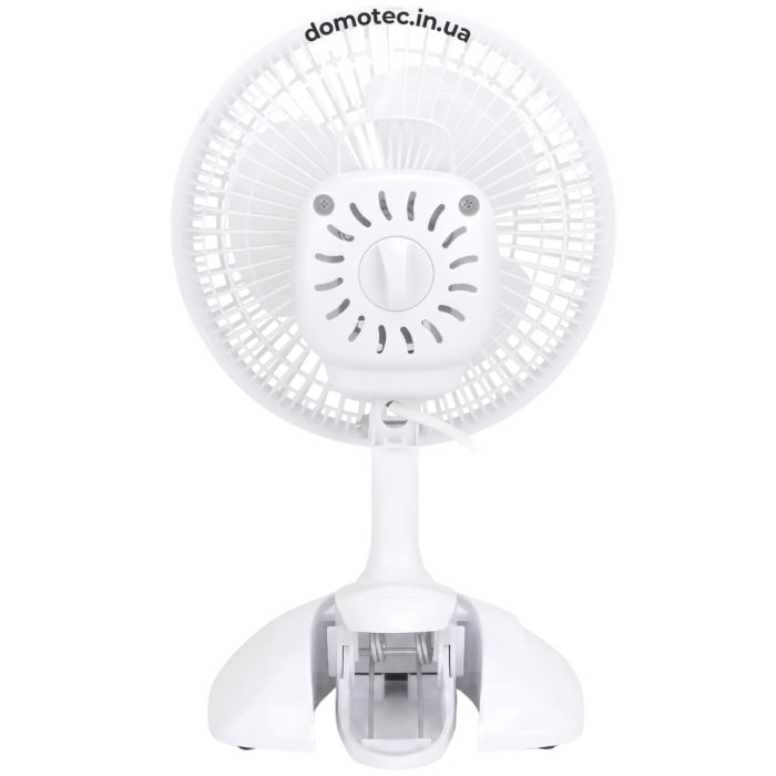 Вентилятор Domotec MS-1623 White на прищепці
