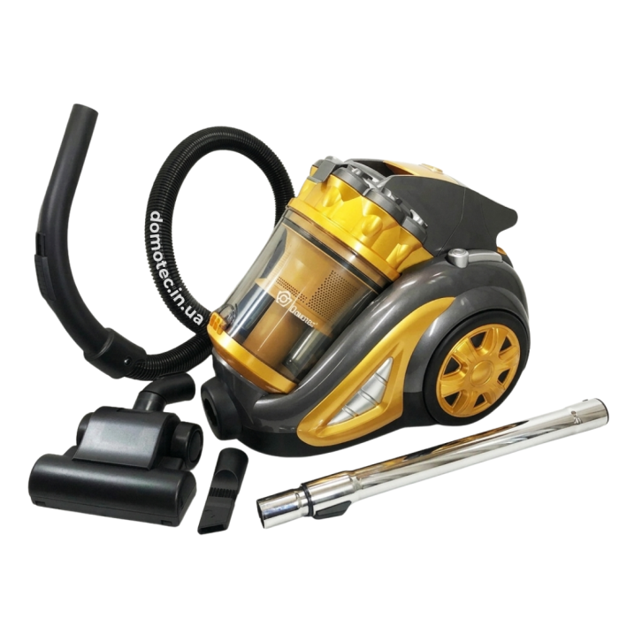 Пилосос Domotec MS-4408 3600Вт Turbo Brush Жовтий